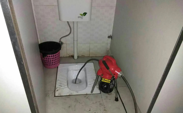 独山子蹲便疏通