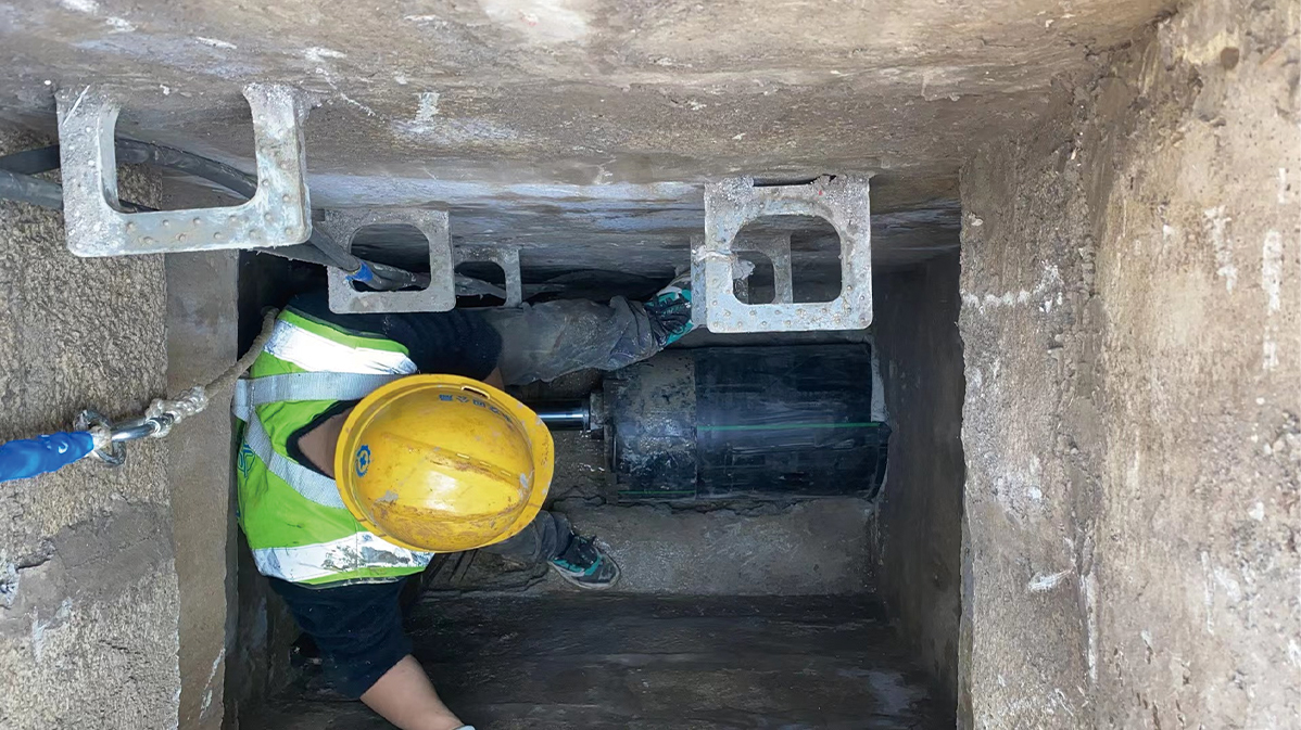 独山子HDPE短管内衬法